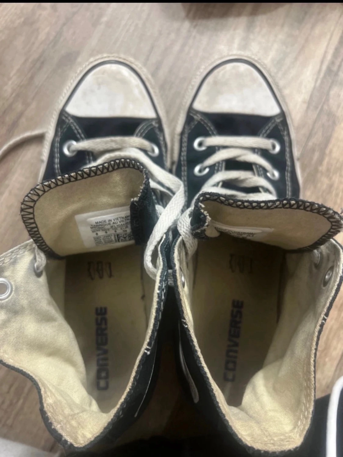 Converse All Star svarta high tops - 6