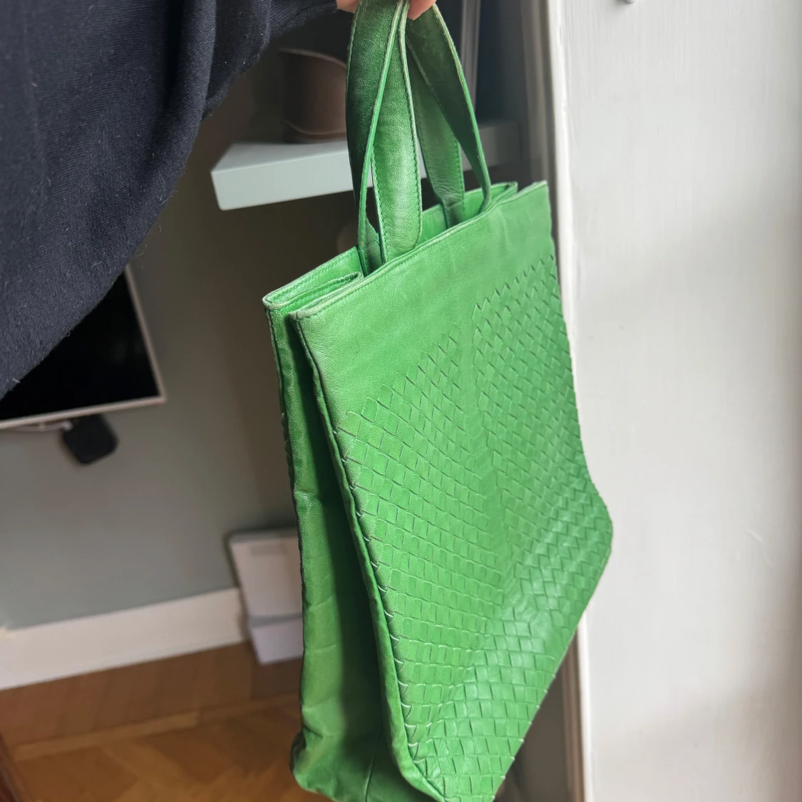 Grön handväska från Bottega Veneta - 2