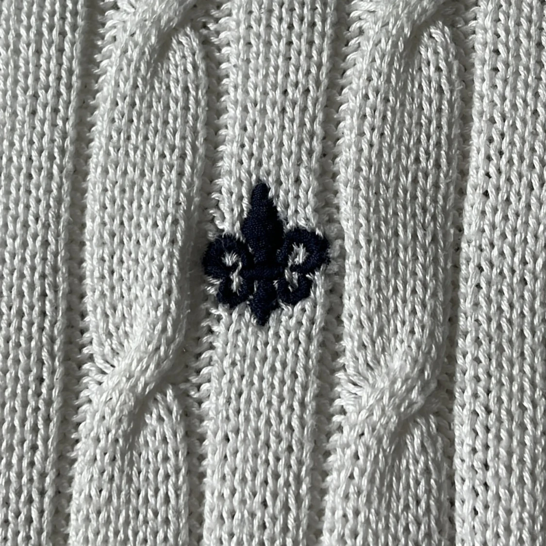 Morris kabelstickad tröja - 2