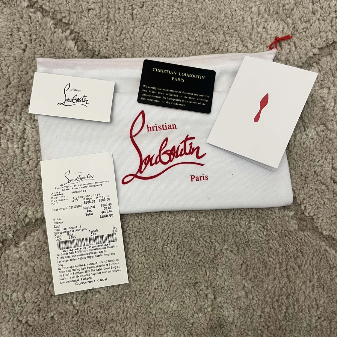 Christian Louboutin sneakers med nitar - 4