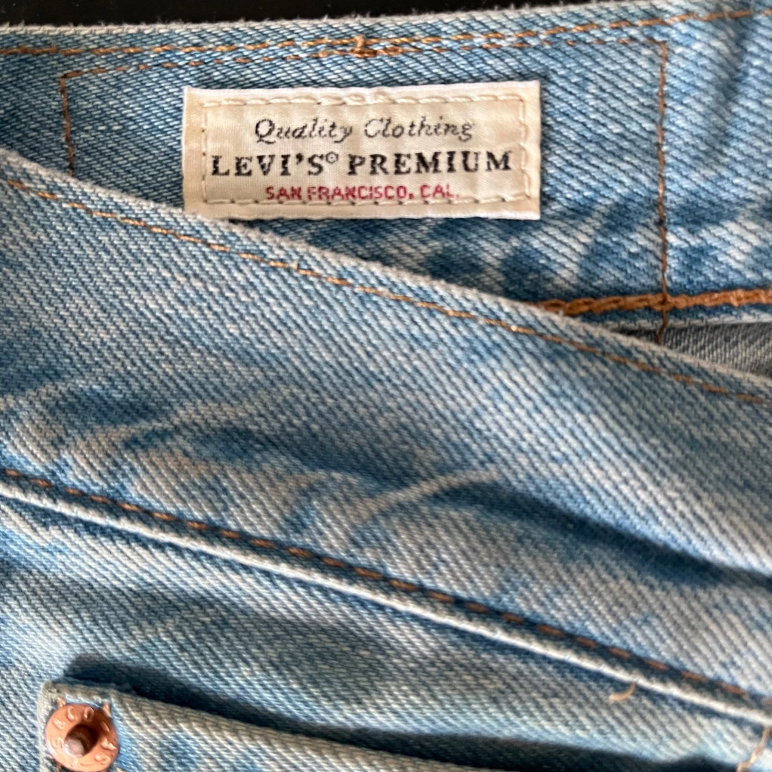 Levi's 501 ljusblå jeans W31 L32 - 2