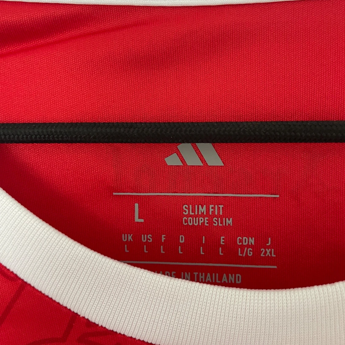 Arsenal hemmatröja Adidas röd/vit L - 2
