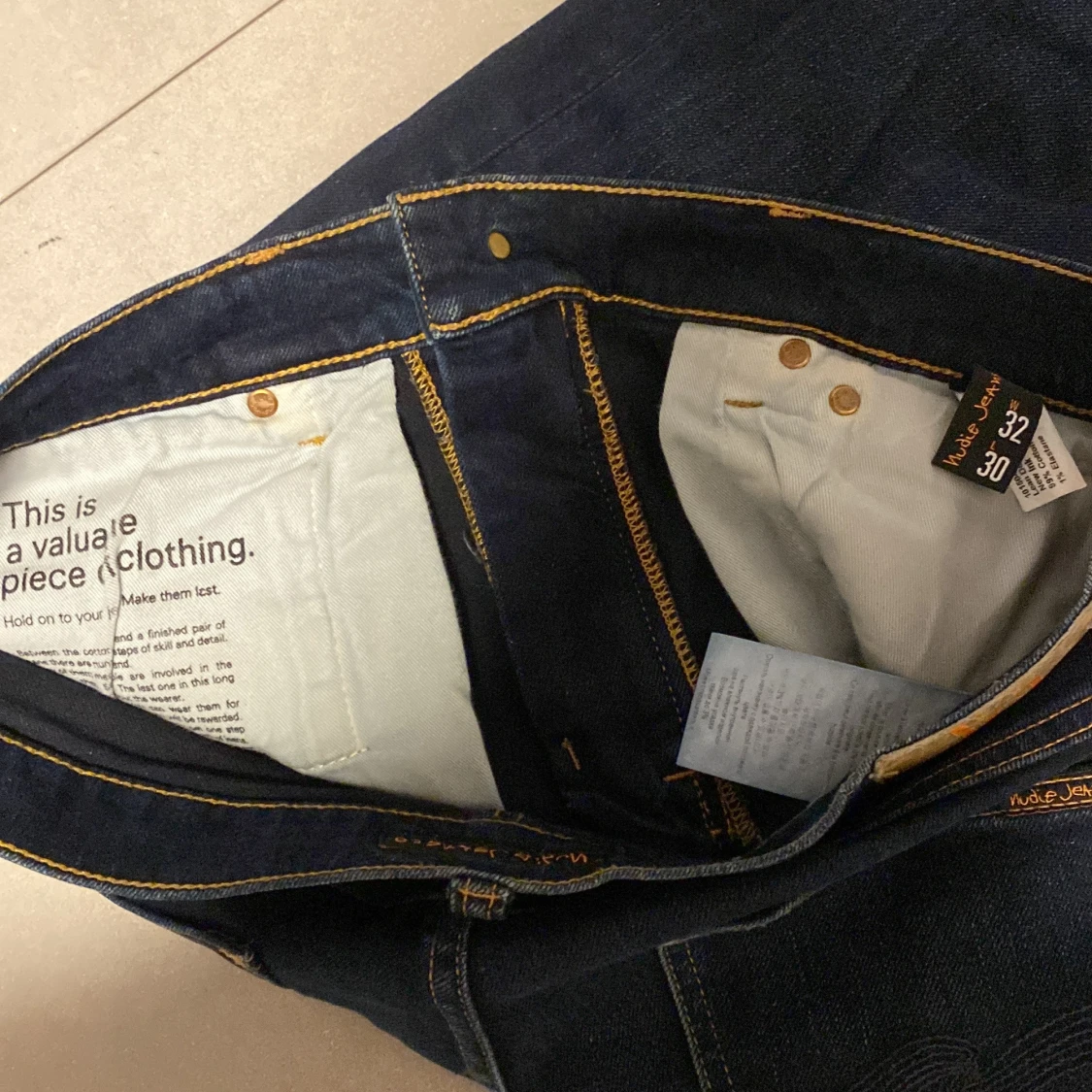 Mörkblå jeans från Nudie Jeans 32/30 - 3