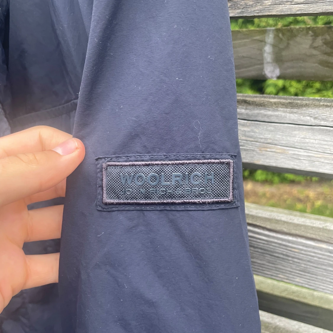 Woolrich fieldjacka blå - 3