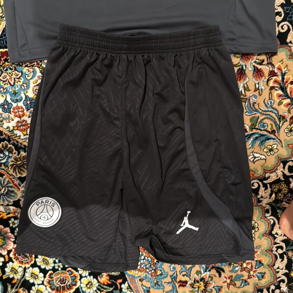 PSG x Jordan svart fotbollströja - 2