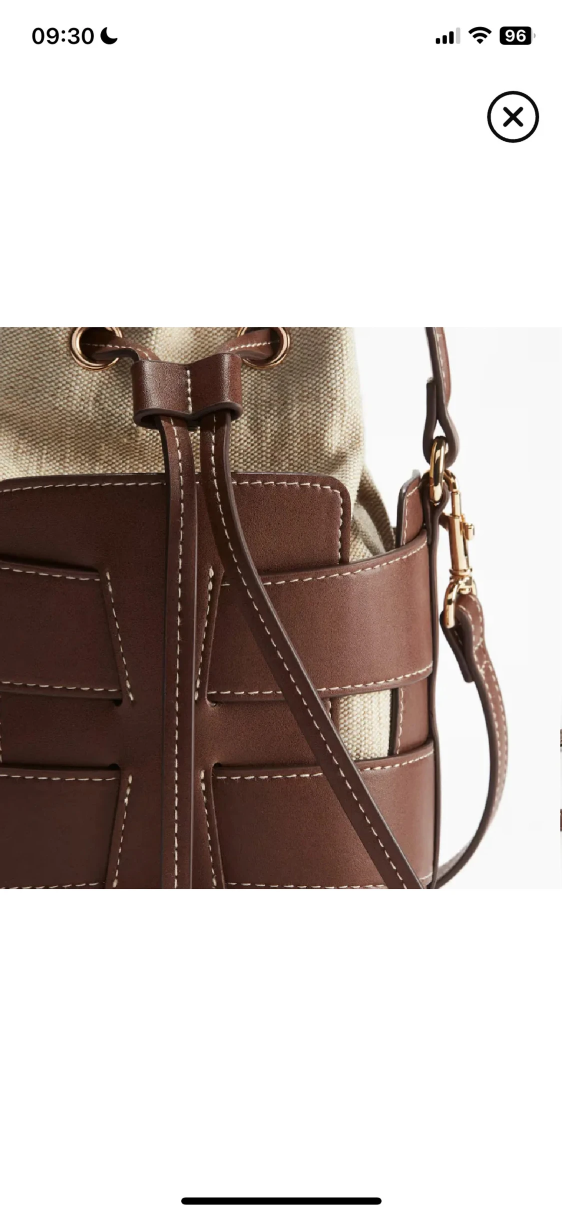 Brun bucketväska  - 1