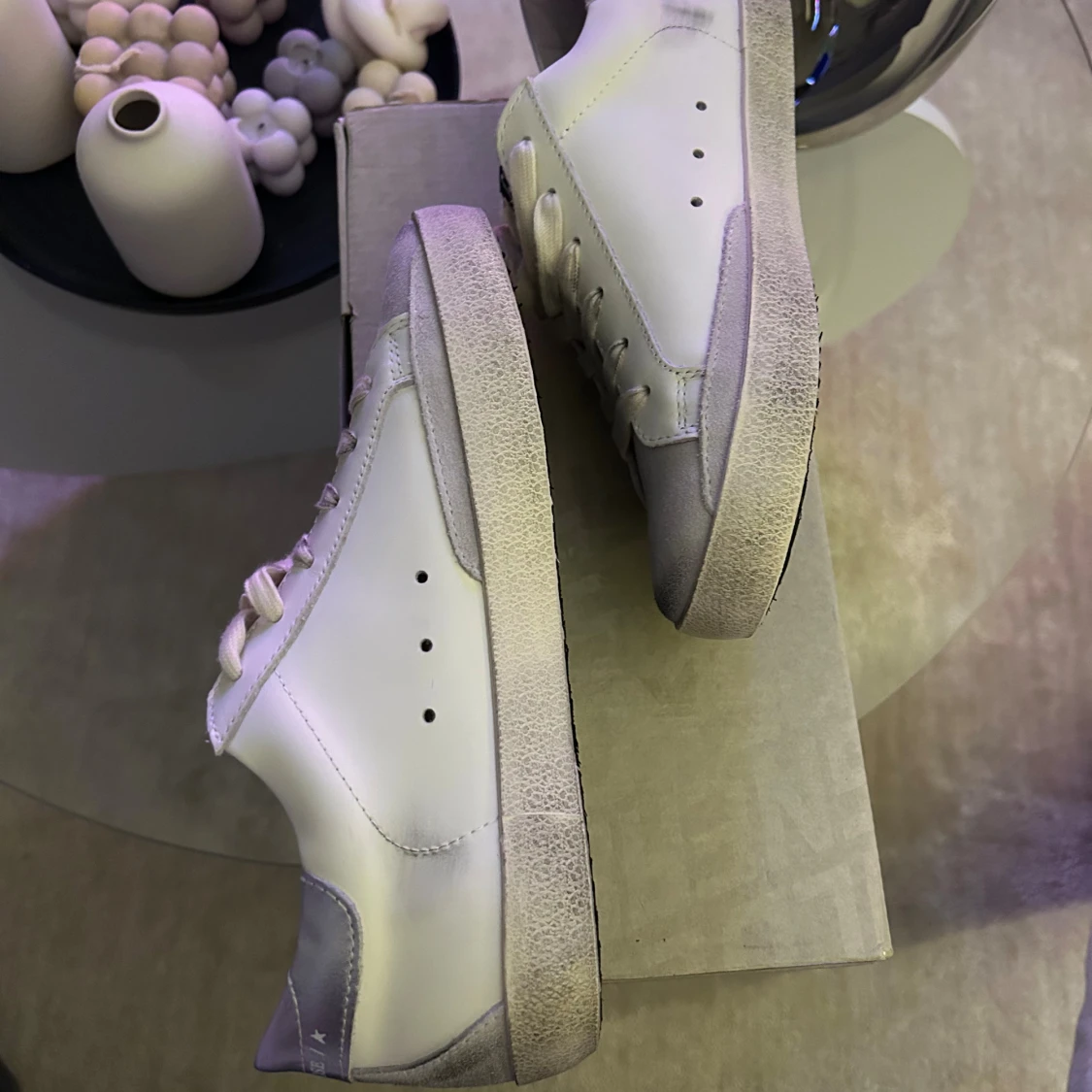 Golden Goose sneakers med glitterstjärna - 3