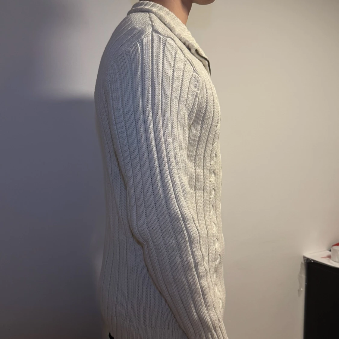 Stickad quarter zip - 2