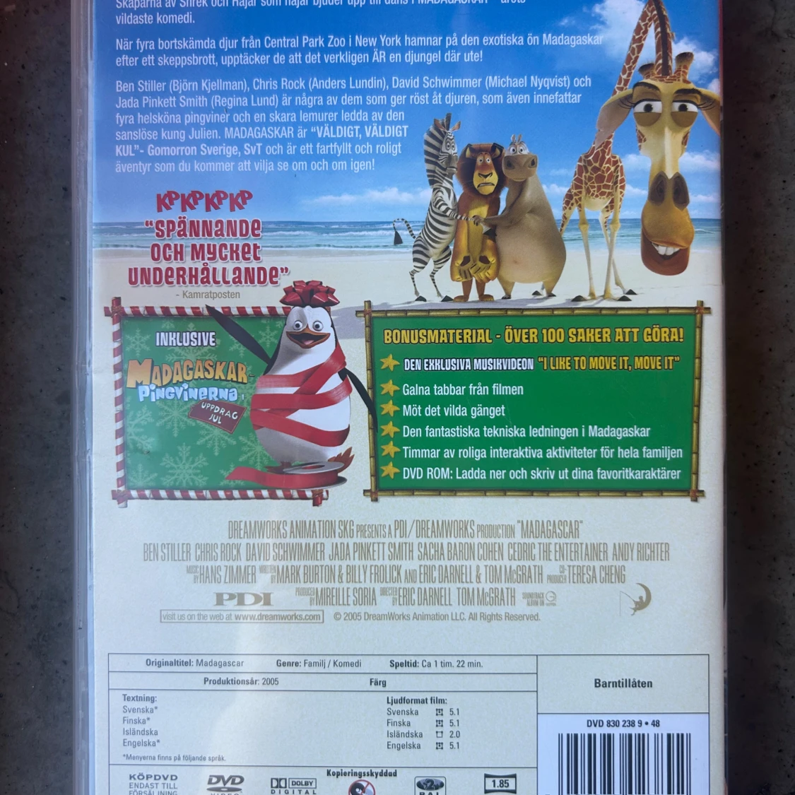 Madagaskar DVD - 1