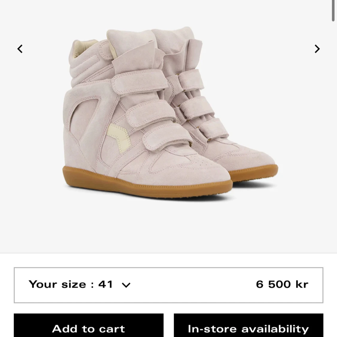 Isabel Marant Bekett sneakers rosa  - 4