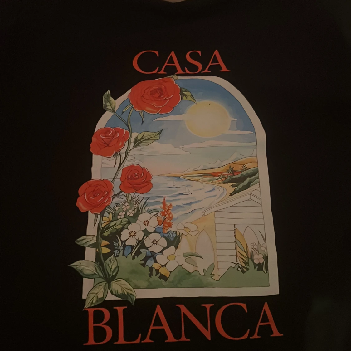 Svart t-shirt från Casablanca M - 1
