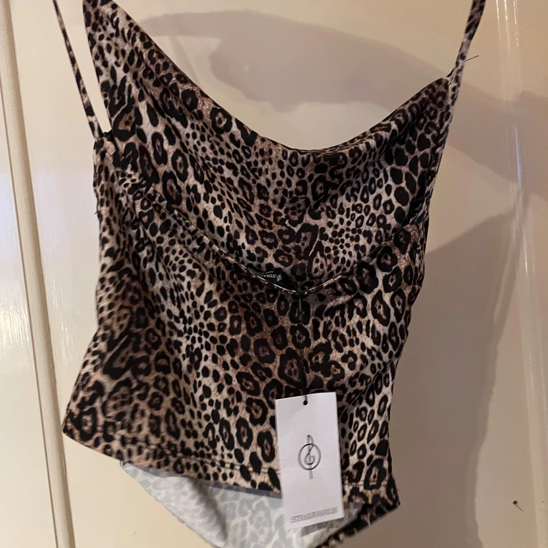 Leopardmönstrad linnetopp från Stradivarius  - 1