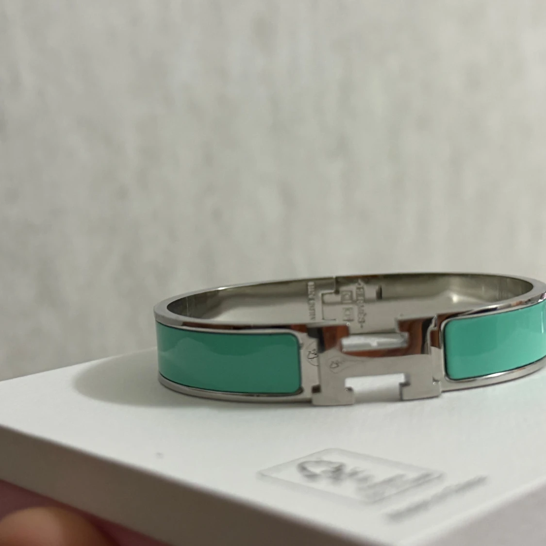  turkost H-armband i metall - 3