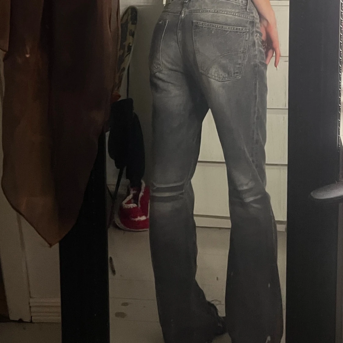 Grå bootcut jeans från GAS - 1