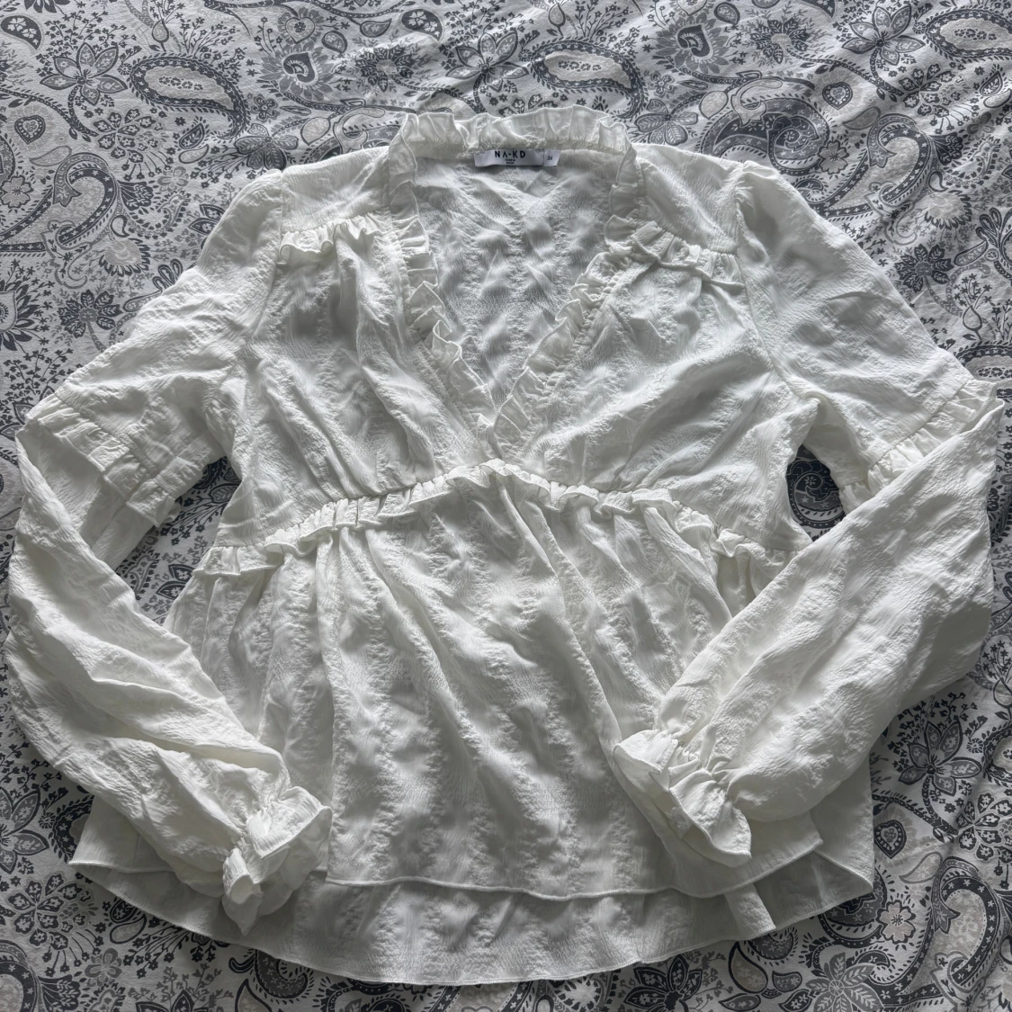 Vit blus