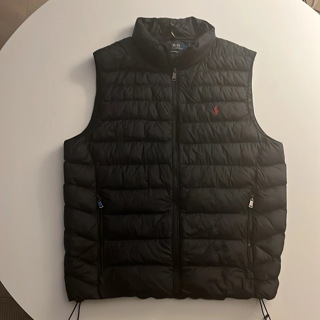 Svart dunväst från Polo Ralph Lauren storlek M