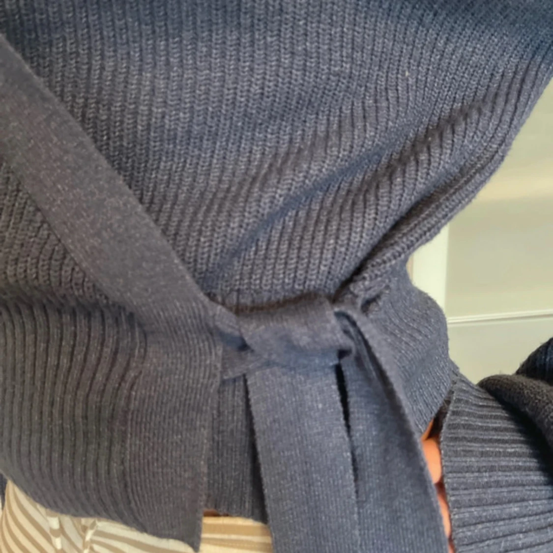 Blå omlottkofta från Object XS - 1