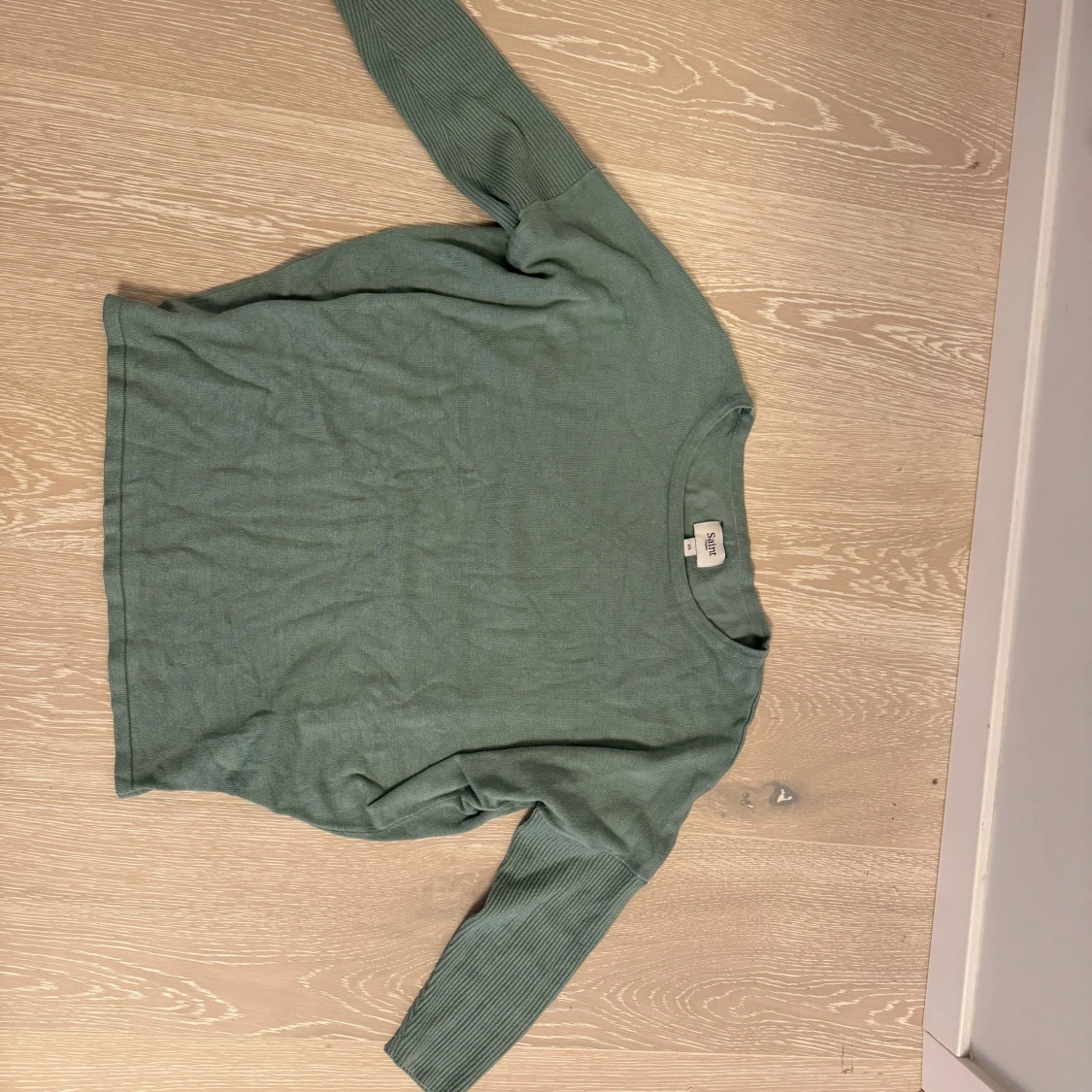 Grön stickad tröja från Saint Tropez - 2