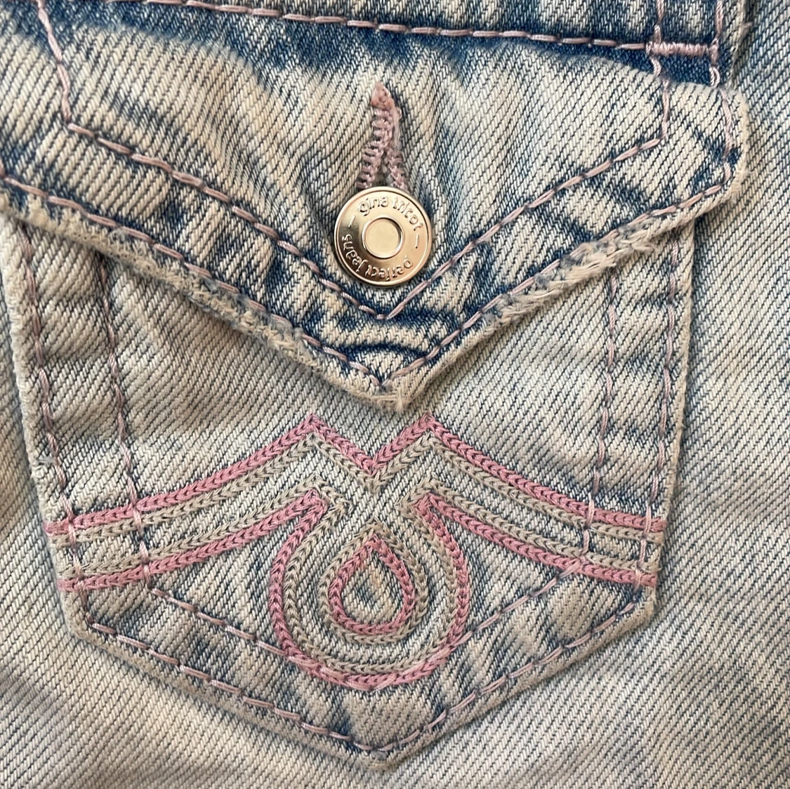 Ljusblå jeanskjol  - 3