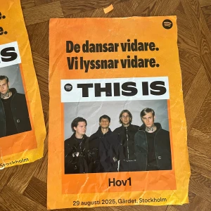 Orange hov1 affisch  - Skick-se bild