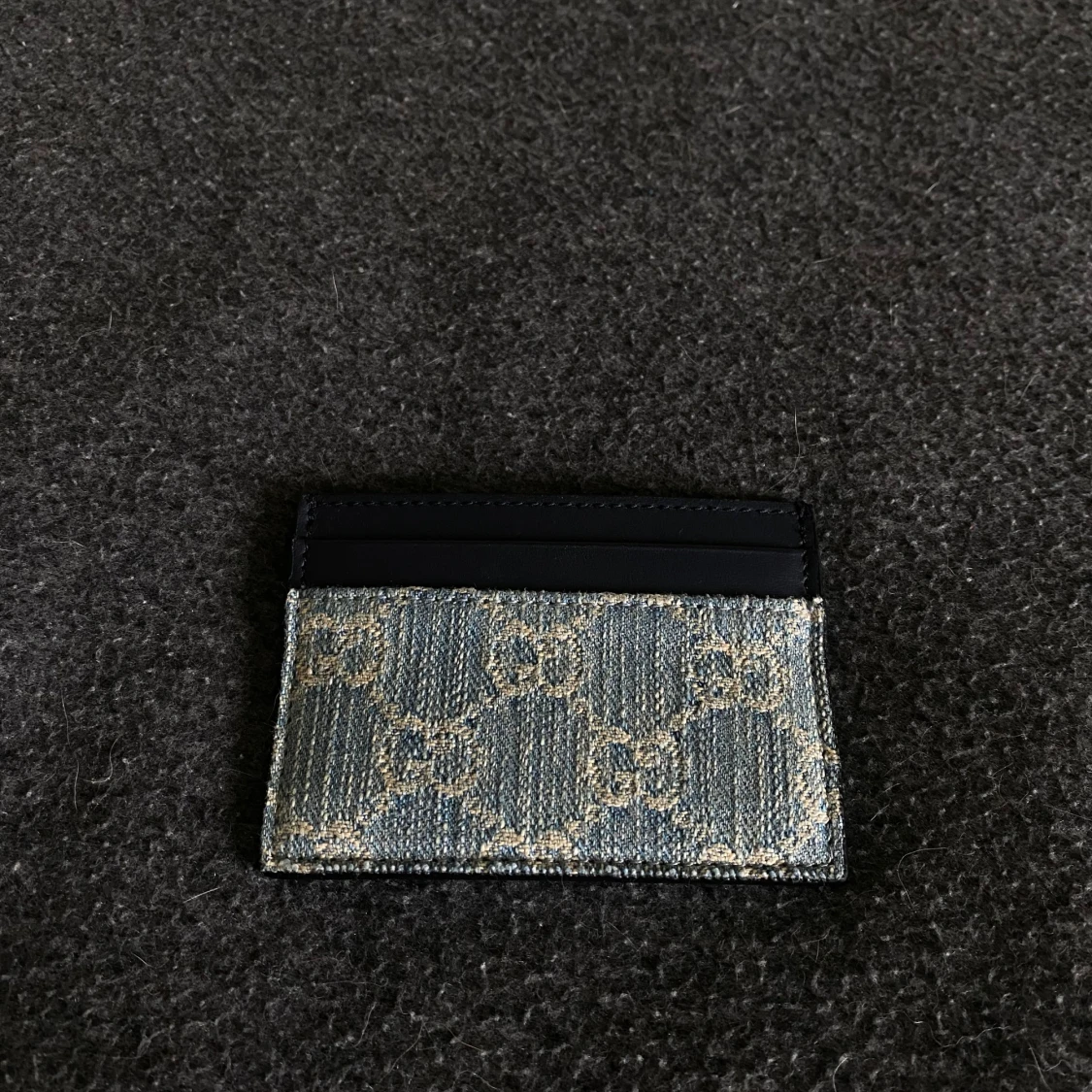 Gucci denim card holder  - 1