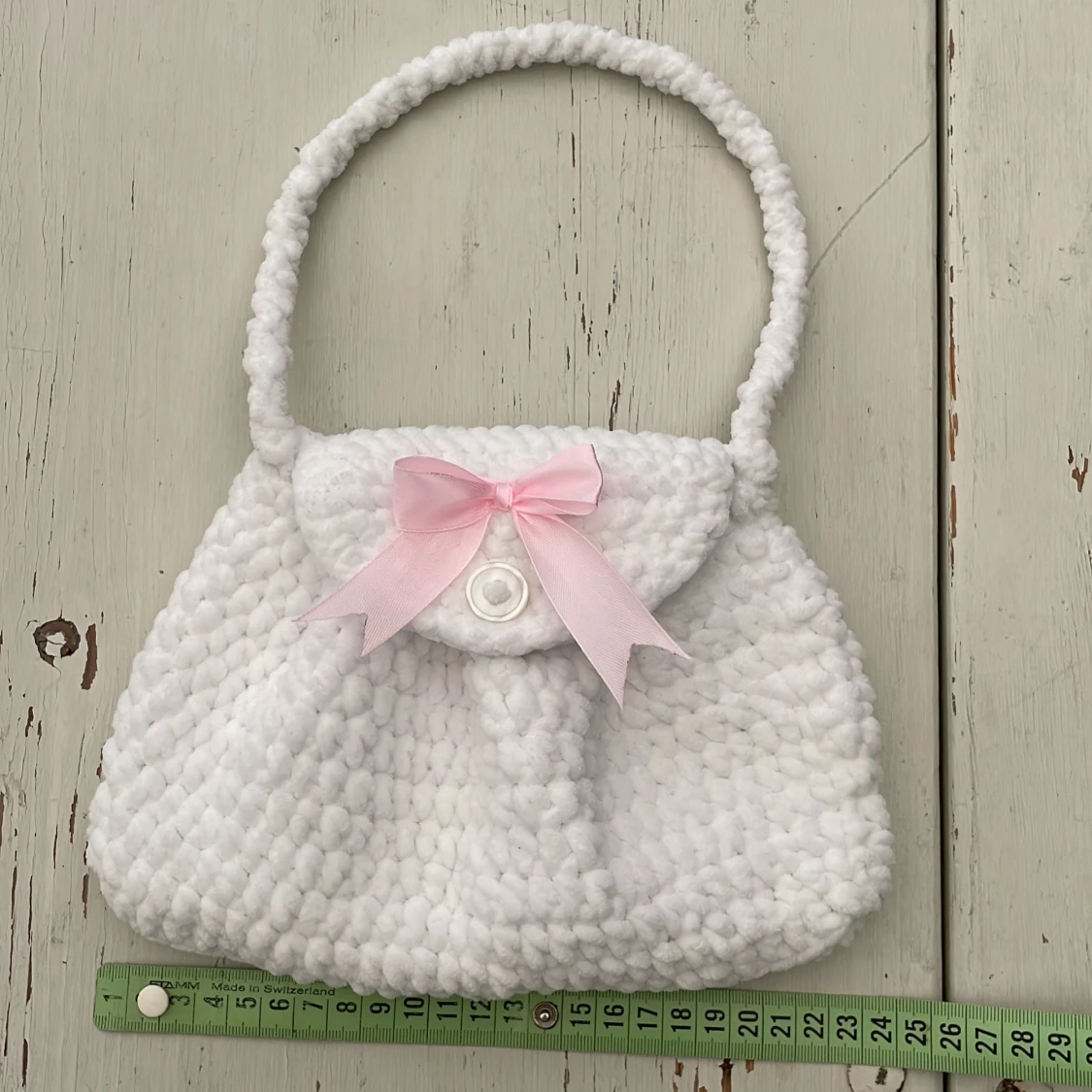 Virkad handväska - 3