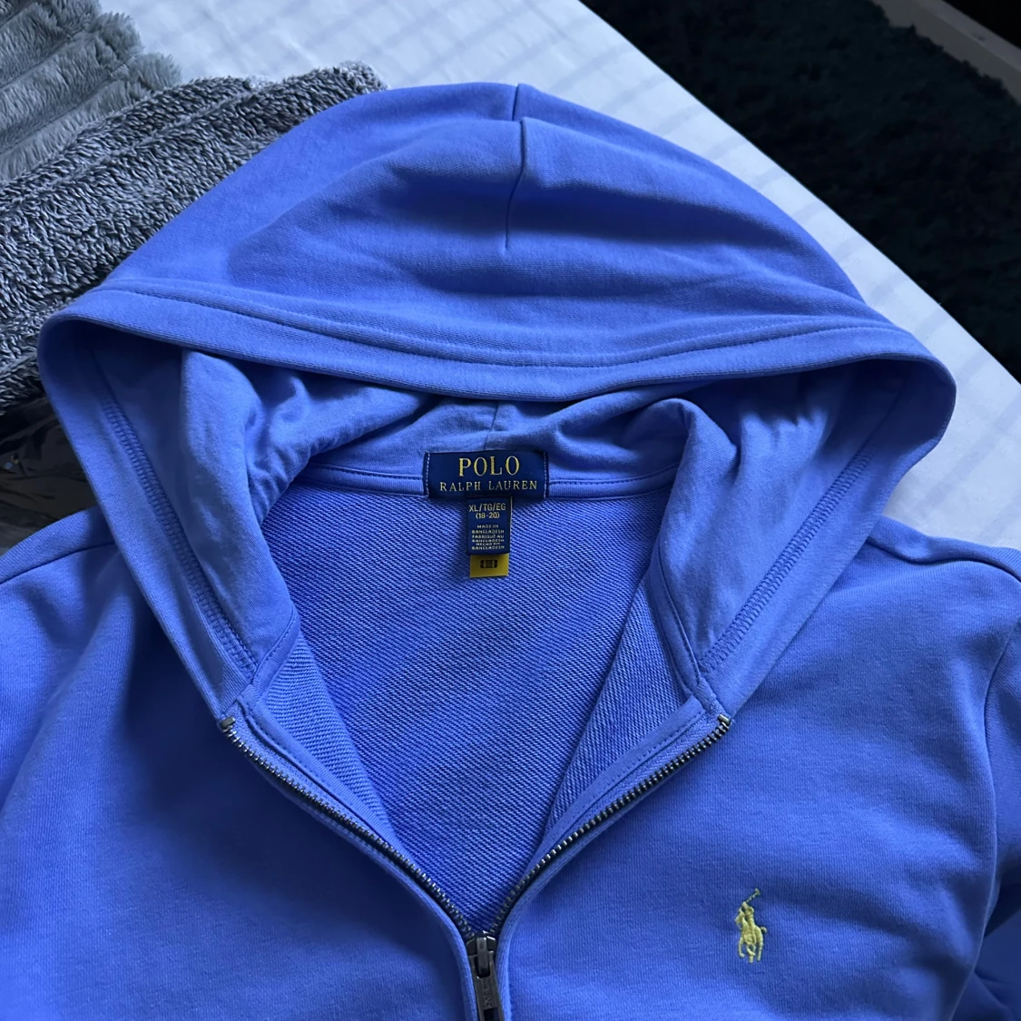 Blå hoodie från Polo Ralph Lauren XL - 2
