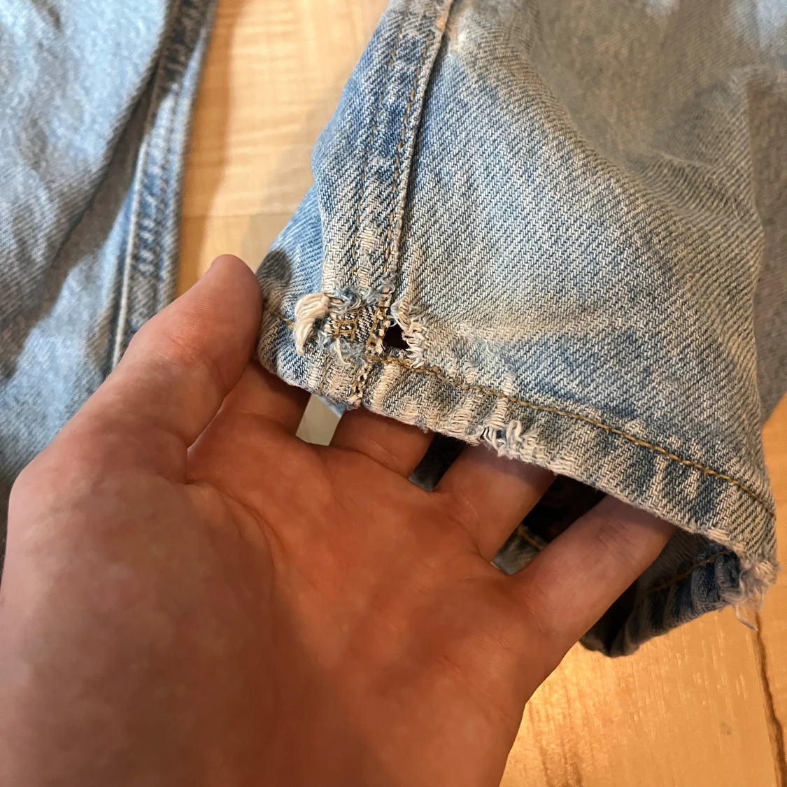 Levi's 501 ljusblå jeans straight fit - 3