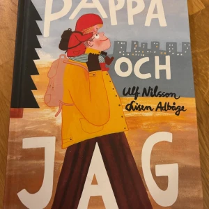 Pappa och jag - En charmig och färgglad bok med illustrationer som visar en pappa och ett barn på äventyr tillsammans. Perfekt för dig som gillar mysiga berättelser om familj och vardag, med en varm och humoristisk ton.