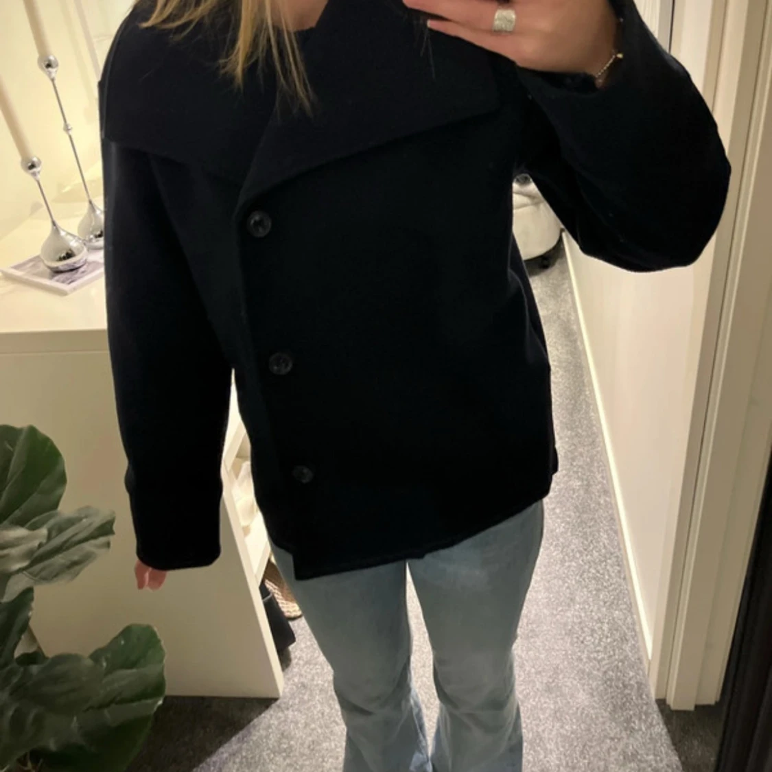 Svart kappa från Gina Tricot - 1