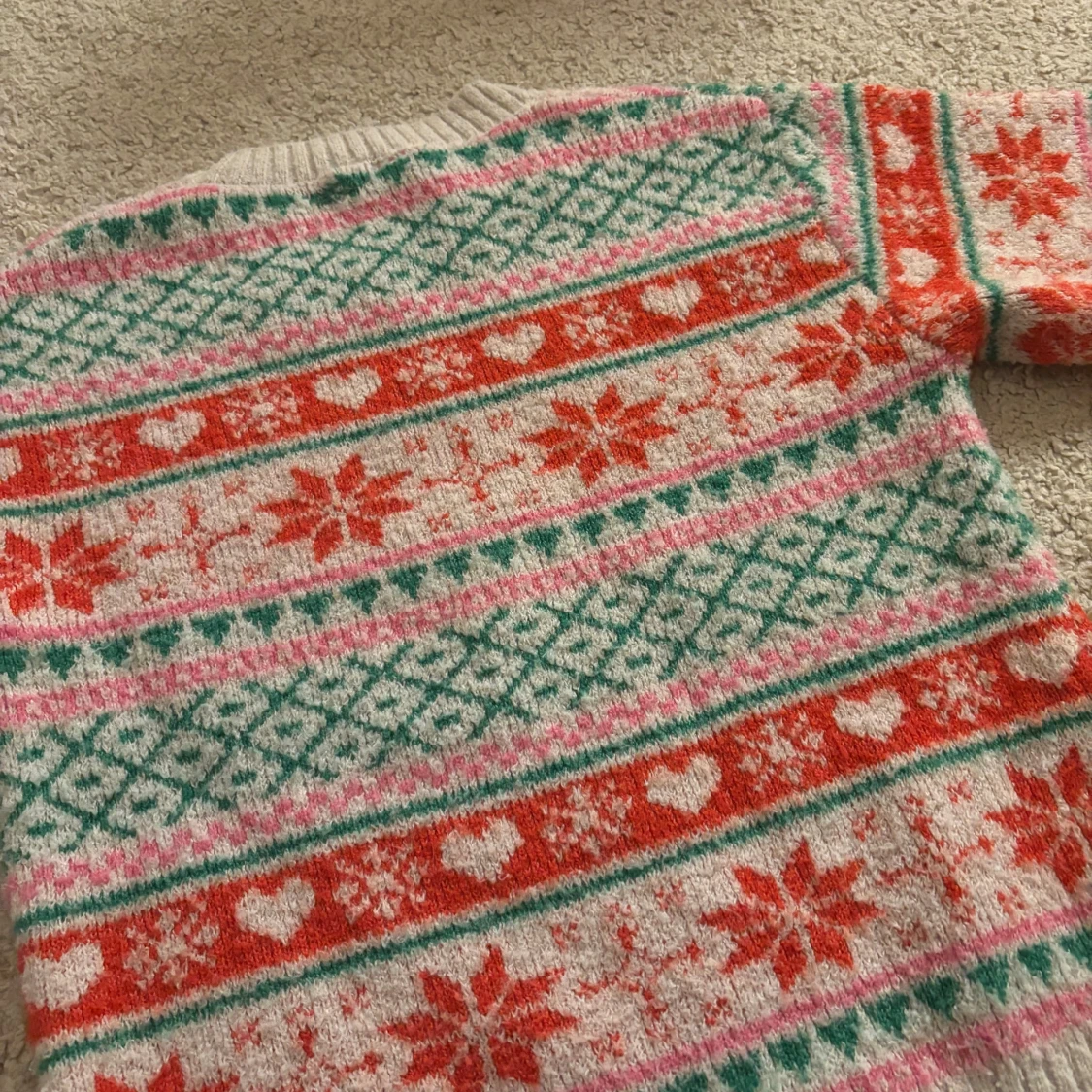 Mönstrad jultröja från Lindex - 1