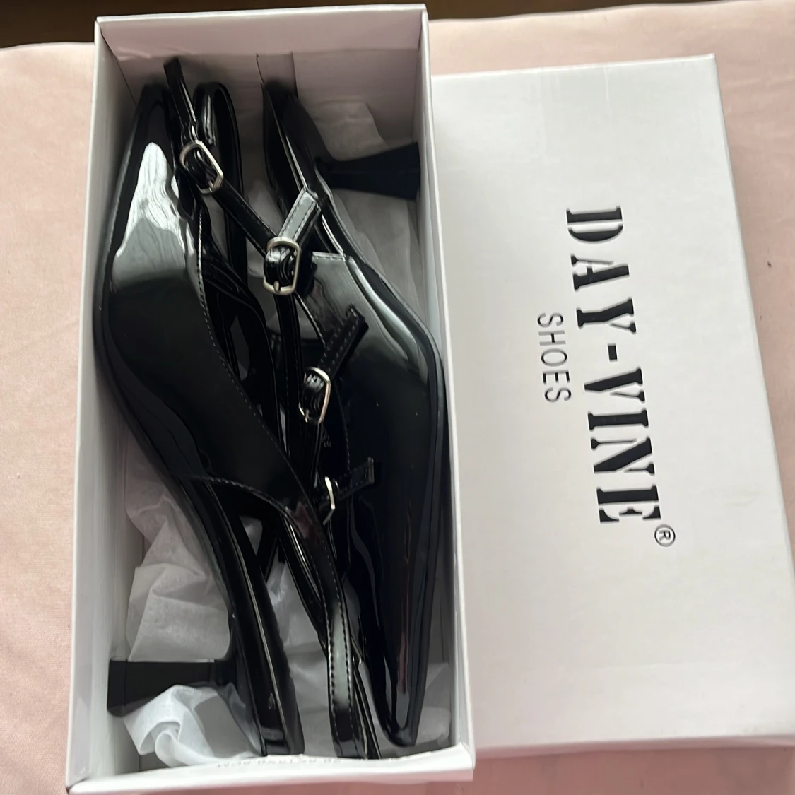 Svarta kitten heels från DAY-VINE - 4