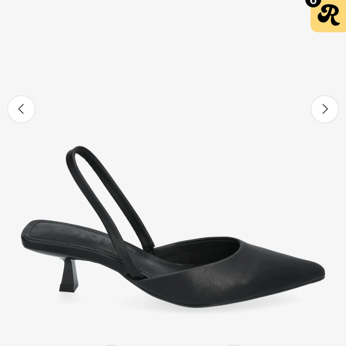 Svarta pumps med spetsig tå från ONLY - 1