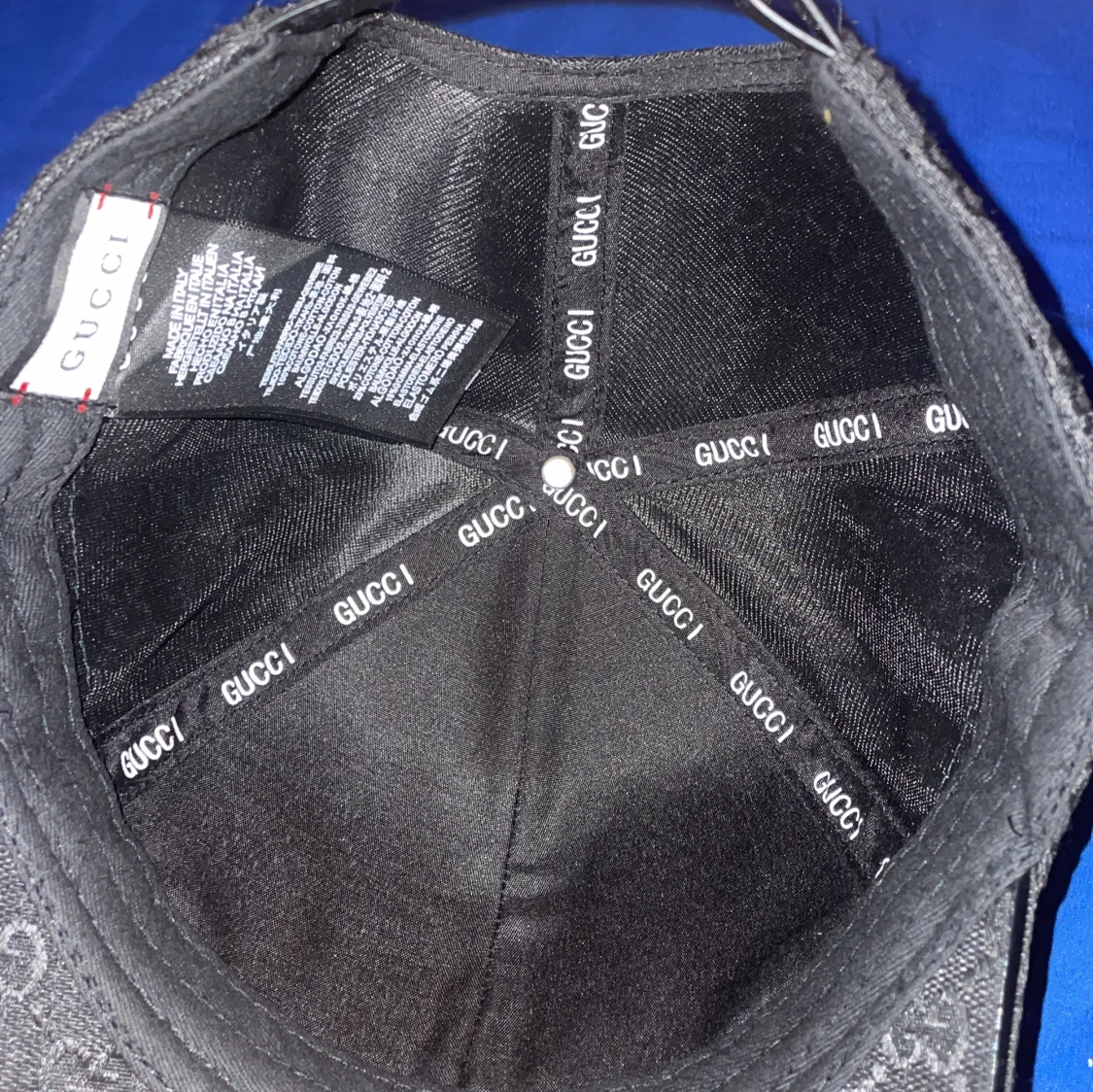 Gucci och Burberry kepsar - 3