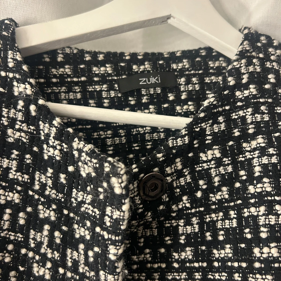 Svartvit rutig kavaj från Zuiki - 1