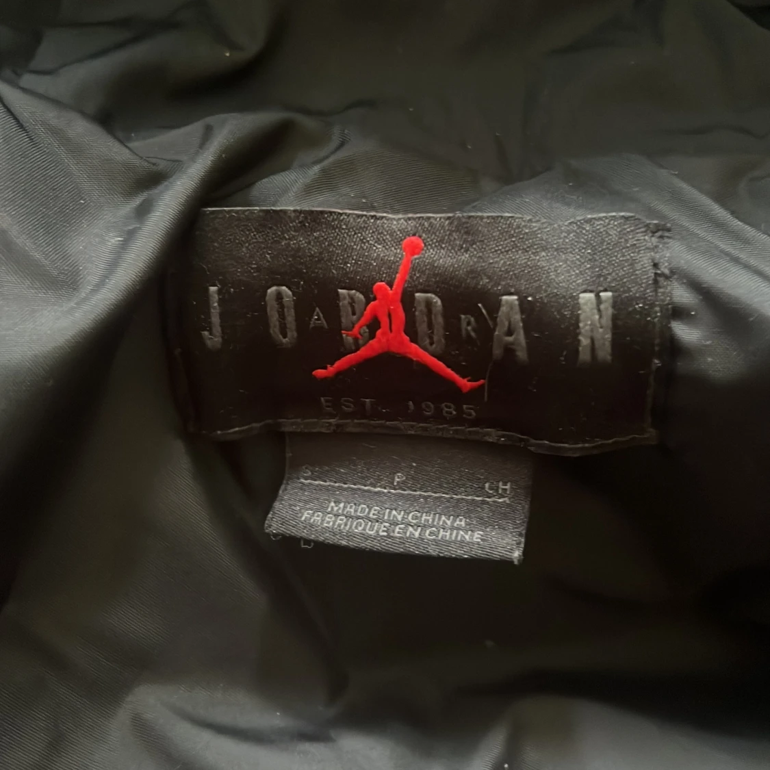 Svart pufferjacka från Jordan - 2