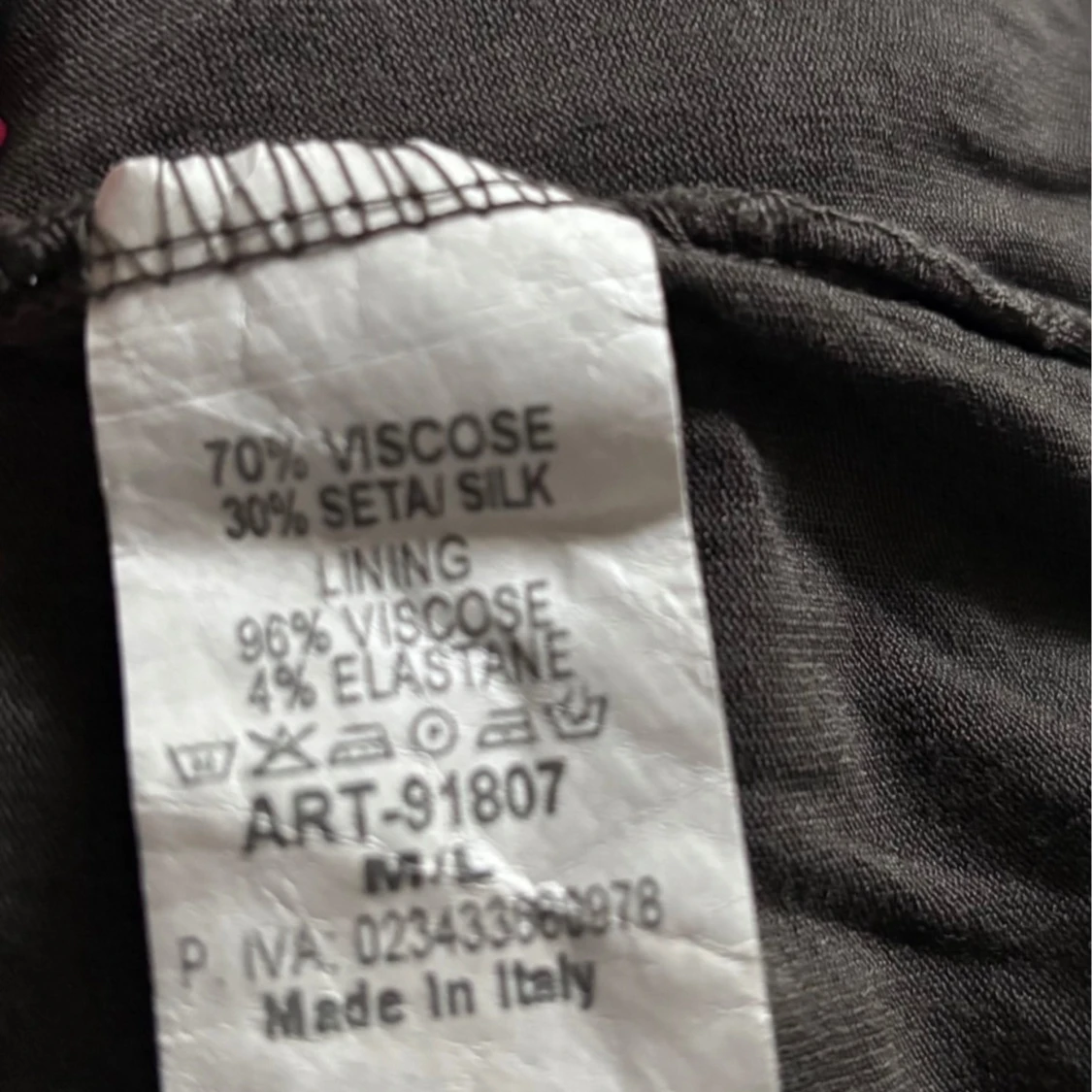 Brun blus med volang från Alberta Ferretti - 3