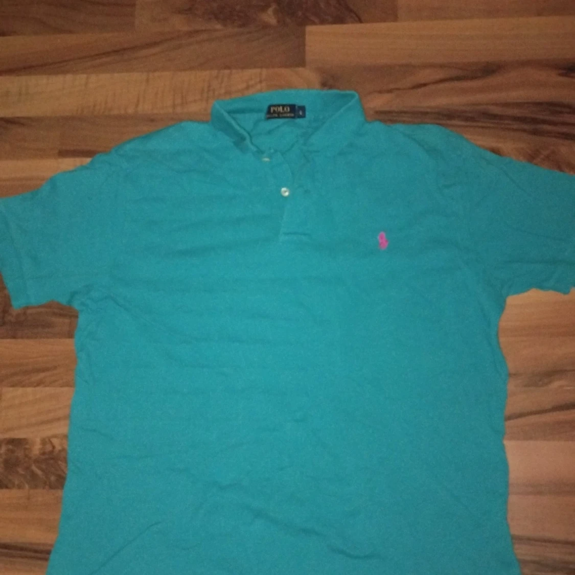 Turkos pikétröja från Ralph Lauren - 1