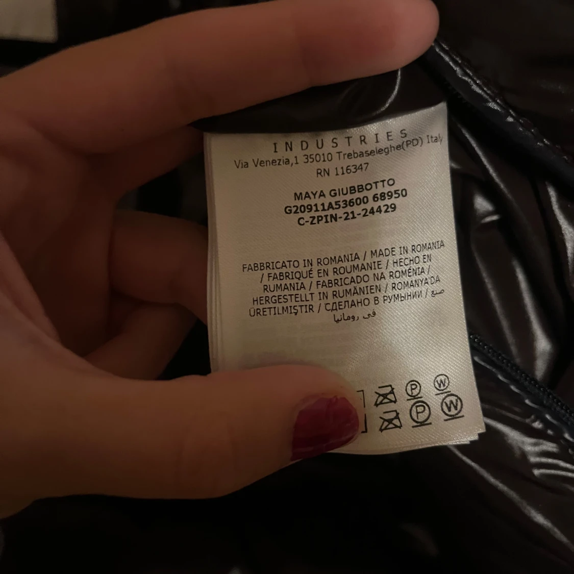 Moncler maya marinblå - 4