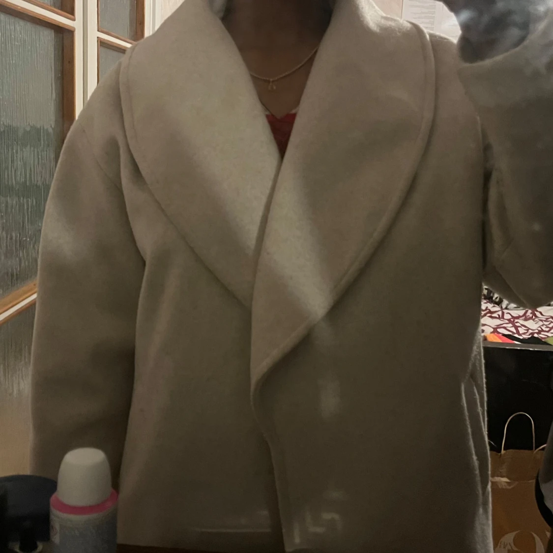 Beige kappa från Vero Moda - 2