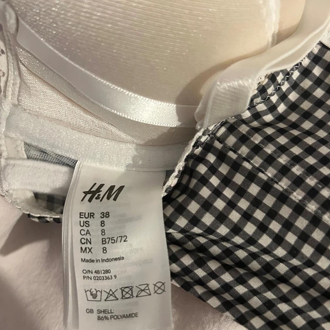 rutig korsett h&m - 3