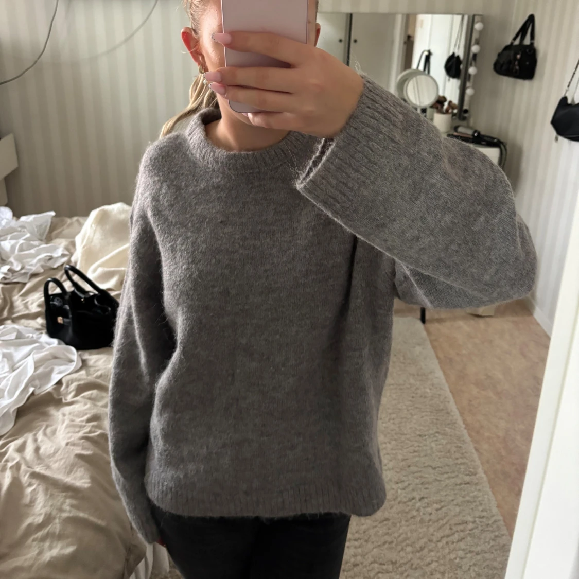 Stickad tröja Gina  - 1