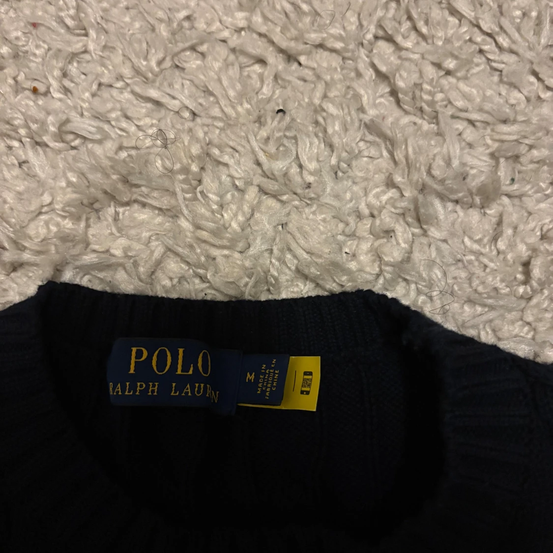 Mörkblå stickad tröja Polo Ralph Lauren - 3