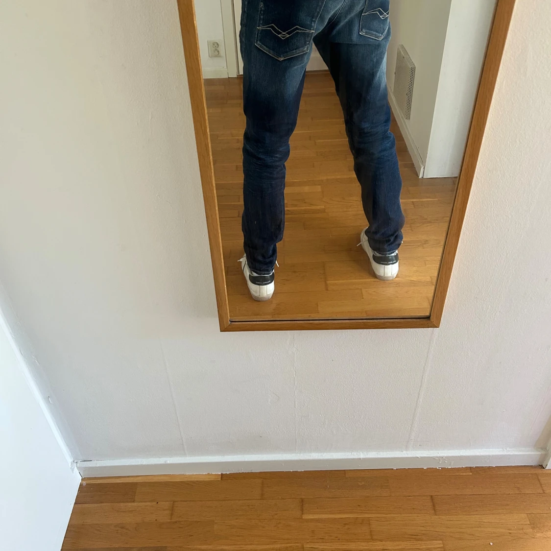 Blåa replay anbass jeans - 3