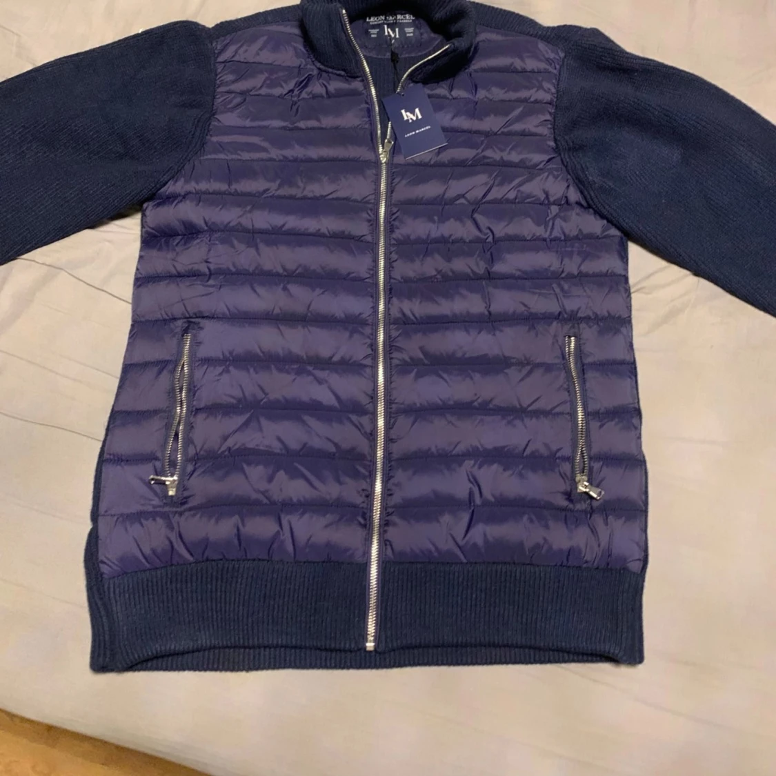 Mörkblå cardigan  - 3