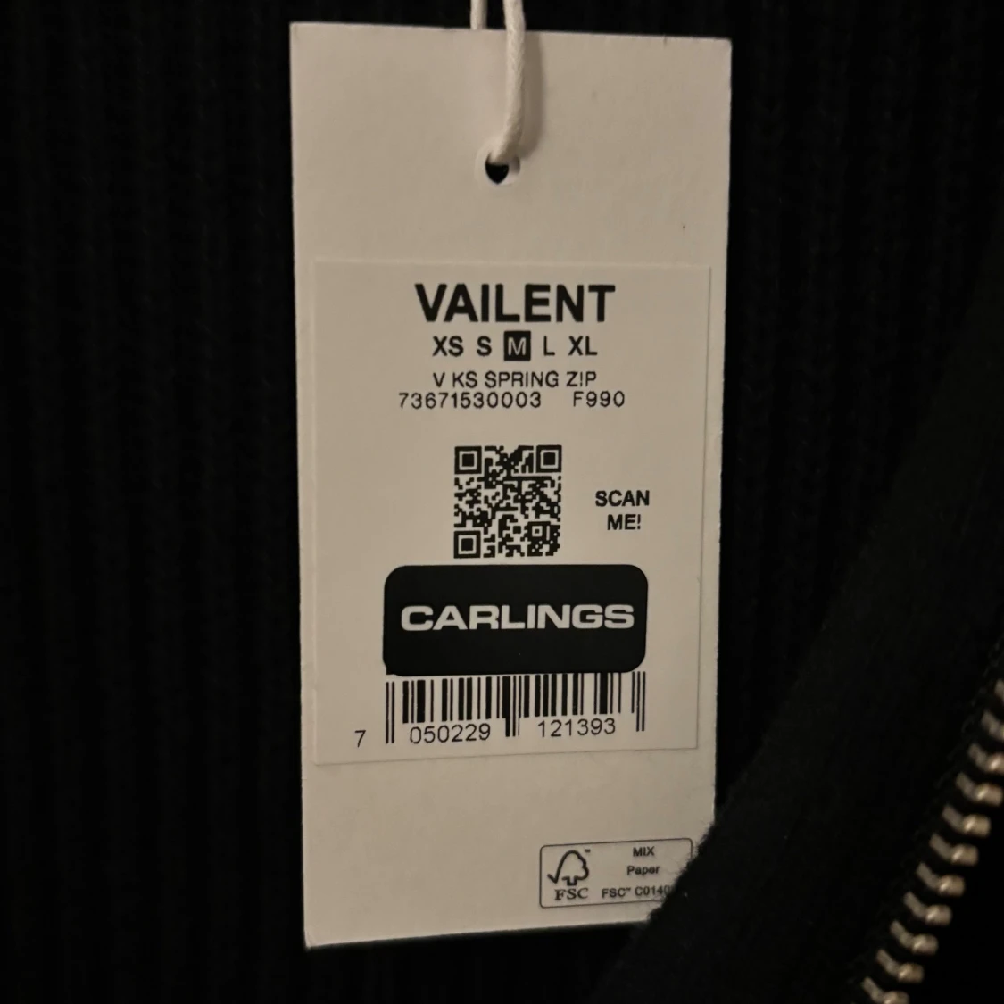 Svart kofta/cardigan från Vailent - 3