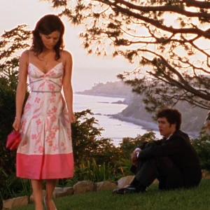 Bcbgmaxazria Rare Vintage Dress ASO Summer Roberts - ♡ Absolutely beautiful rare vintage dress from Bcbgmaxazria 2004 S/S (Spring/Summer) collection. ♡ As seen on Summer Roberts in the O.C final episode of season 1. ♡ Size US 6.