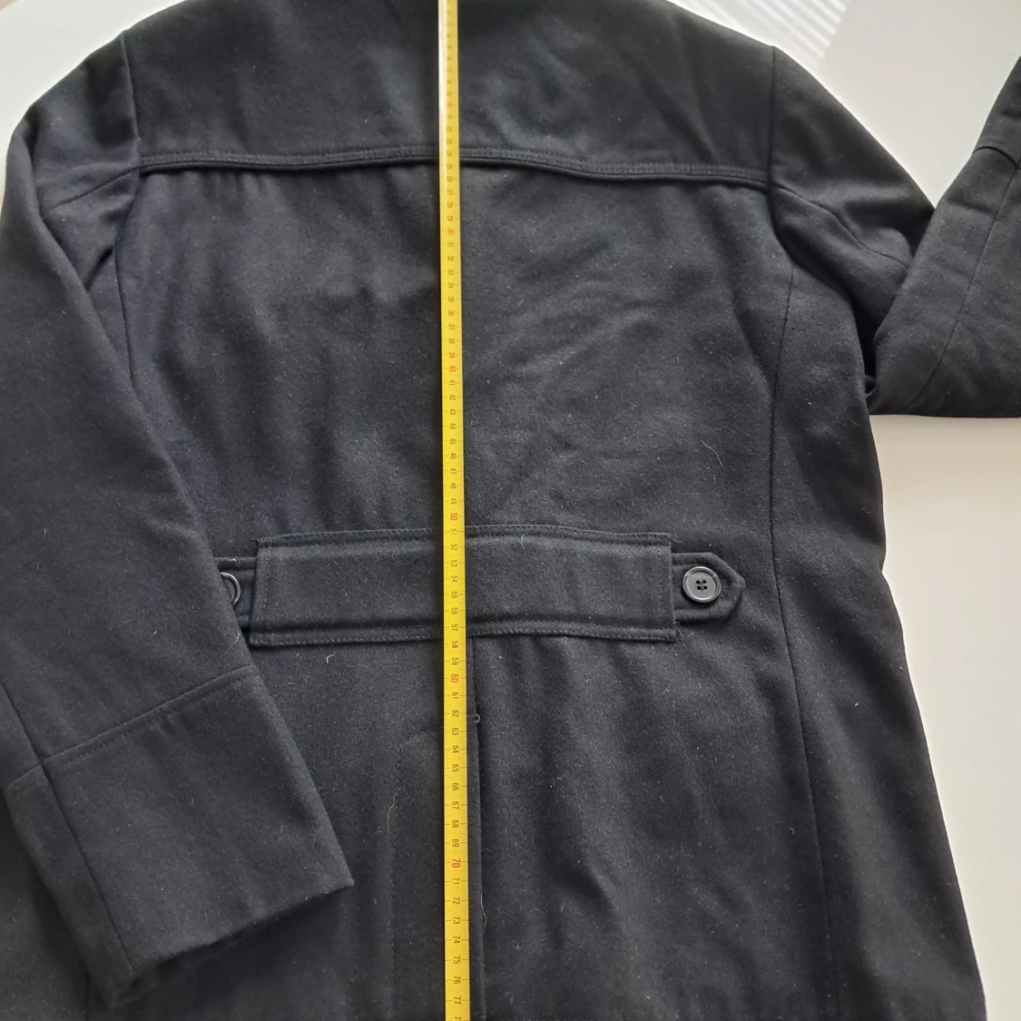 Svart ullkavaj från H&M, strl 52 - 3