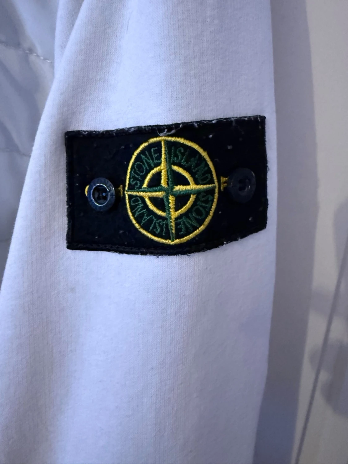Vit cardigan från Stone Island - 1