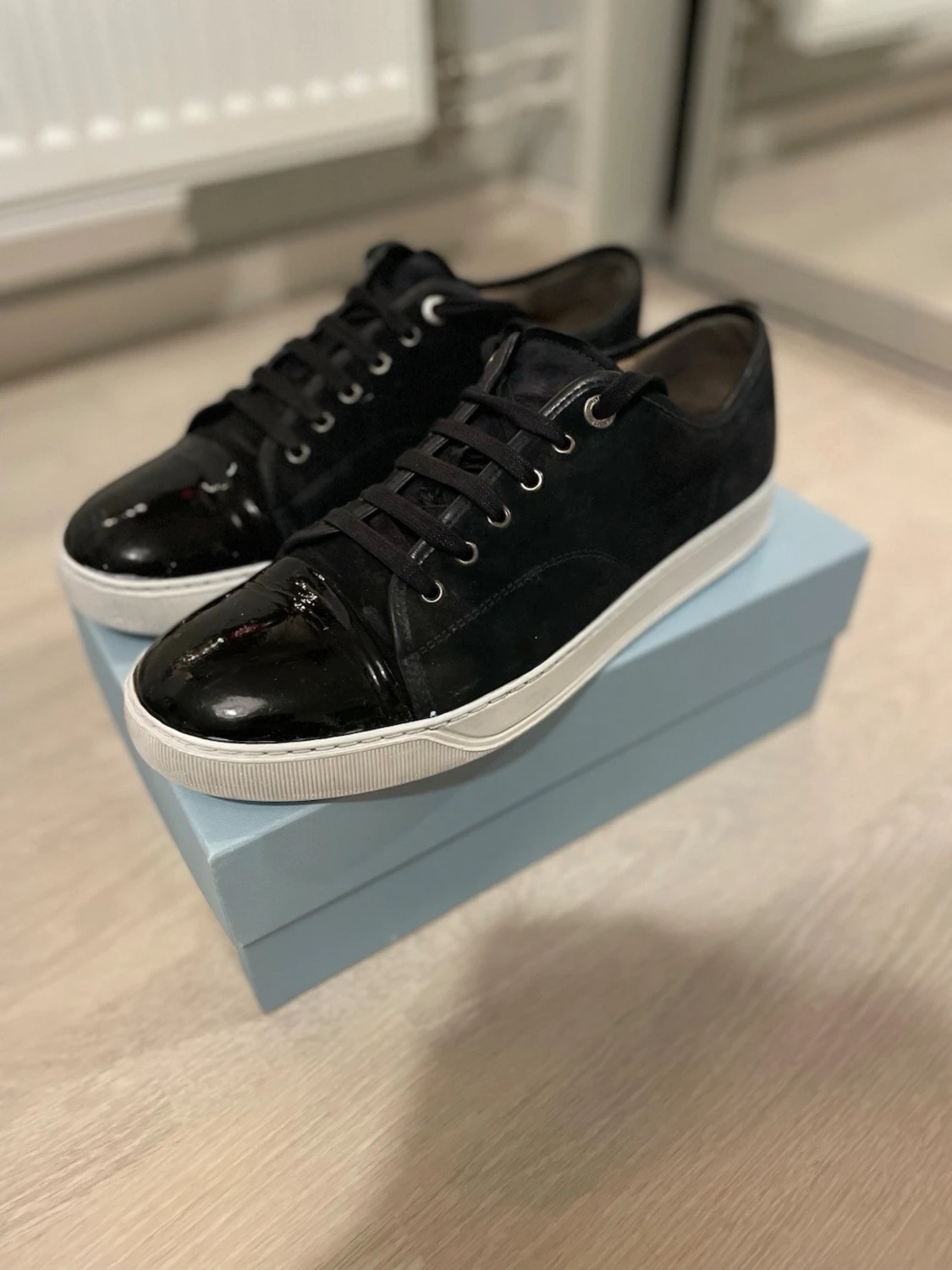 Svarta Lanvin Captoe  - 6